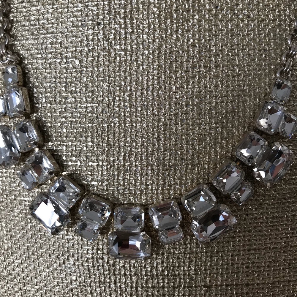Statement Rhinestone Necklace - Picture 6 of 8